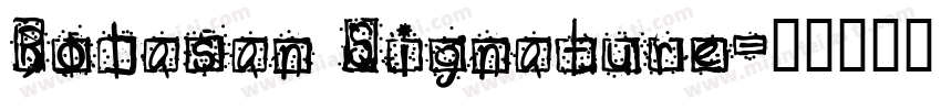 Rolasan Signature字体转换